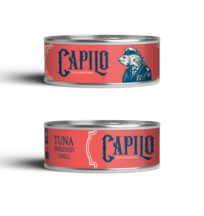 تونة كابيلو المفتتة بالفلفل – تونة معلبة حارة 140 جم