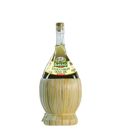 زيت زيتون باسو بكر ممتاز - لتر واحد زجاجة قارورة