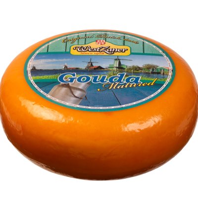 جبنة جودة معتقة ويستزانر – عجلة كاملة (الطعم الهولندي الأصلي)