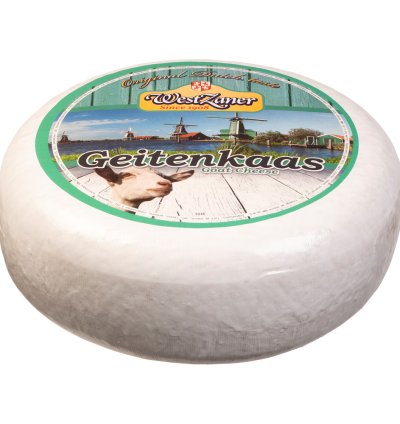 جبنة ماعز ويستزانر (Geitenkaas) – عجلة كاملة (جبنة ماعز هولندية تقليدية)